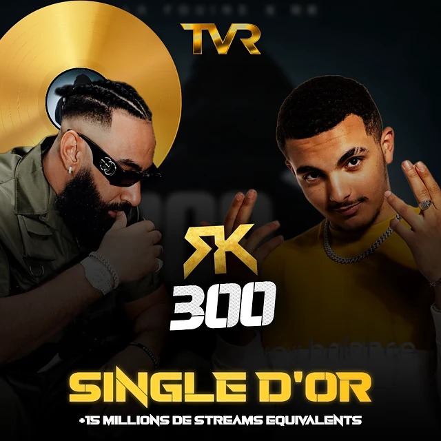 Certification Or de La Fouine x RK