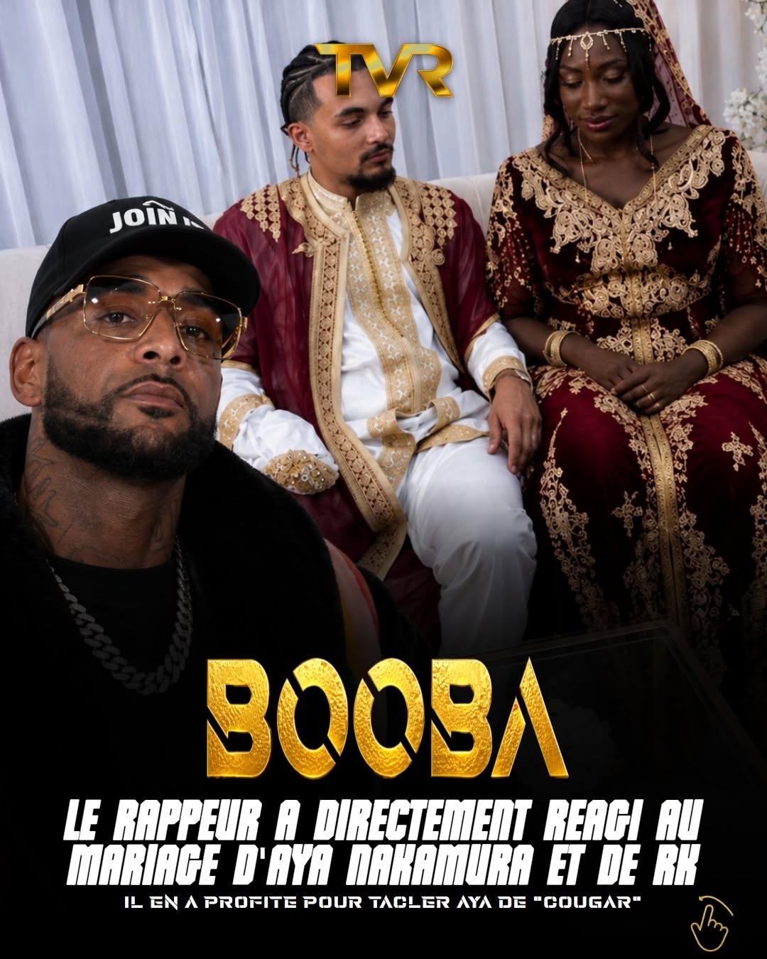 Booba aurait taclé Aya Nakamura sur son mariage avec RK